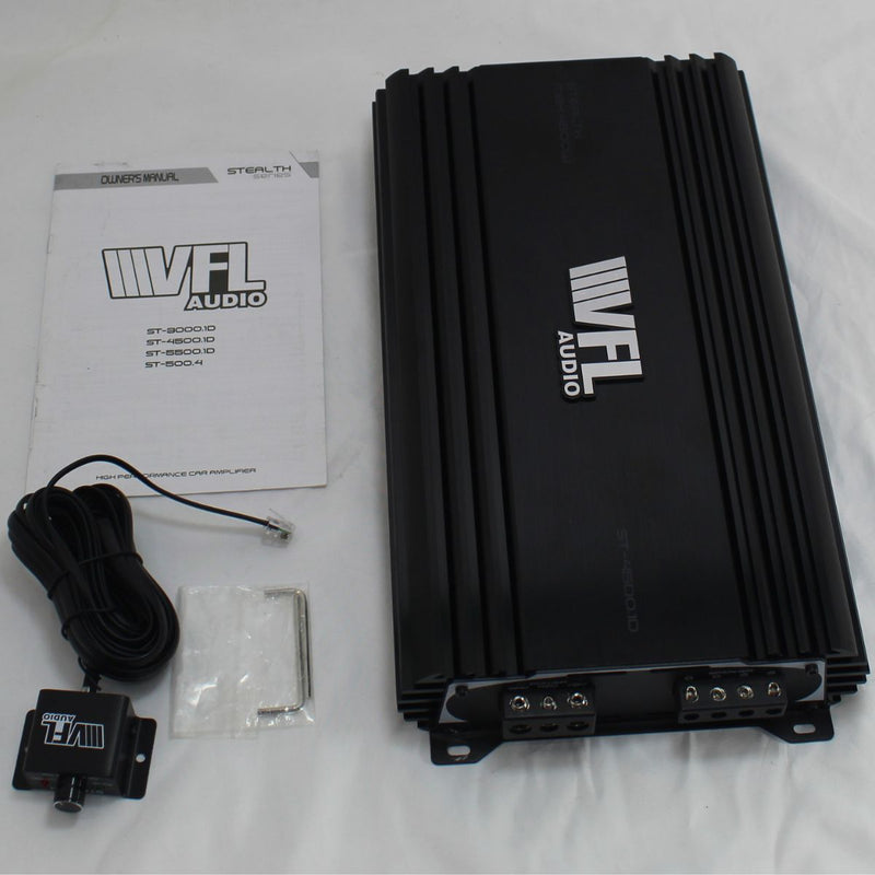 American Bass STEALTH 4500 Watt Class D Monoblock Amplifier with Remote OPEN BOX