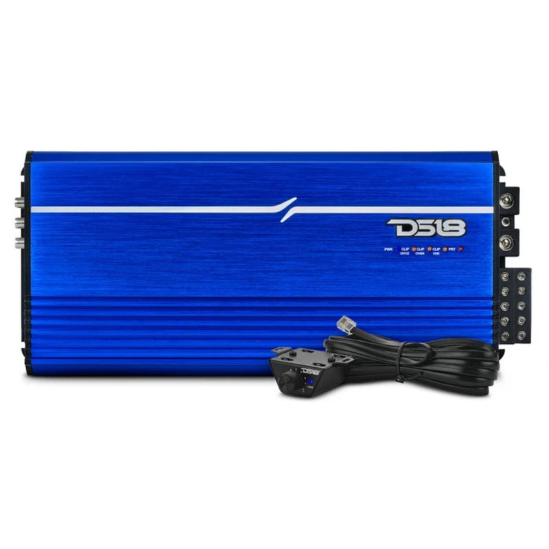 DS18 250W x 4 + 1200W RMS Sub FRP-2.5K5 Full-Range Class D 5-Ch Amplifier