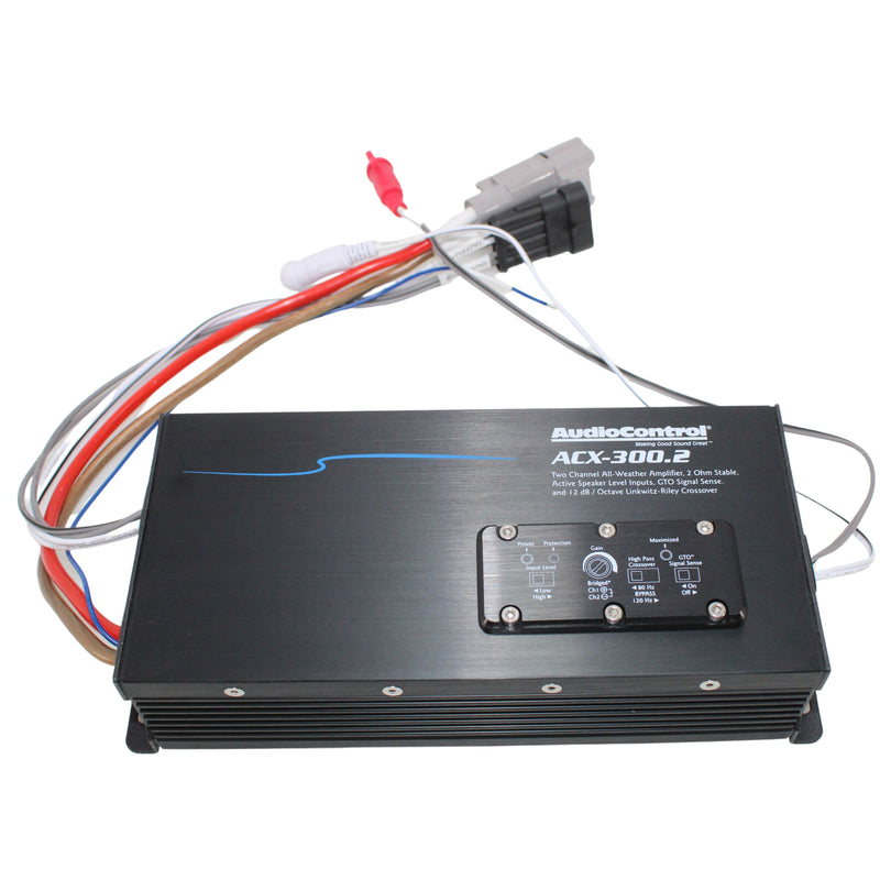 AudioControl All-Weather 2-Channel Amplifier IPX6 Full Range Class D ACX-300.2