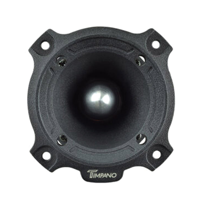 Pair of Timpano 6.5" Midrange Speaker Slim w/ Super Tweeter Black 640W  4 Ohm