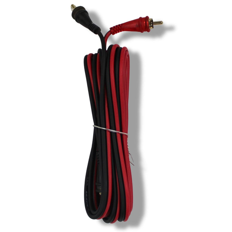 Audiopipe Frosted RCA Cables w/Gold-Plated RCA Connectors (10 Pack) 1.5-25 Feet