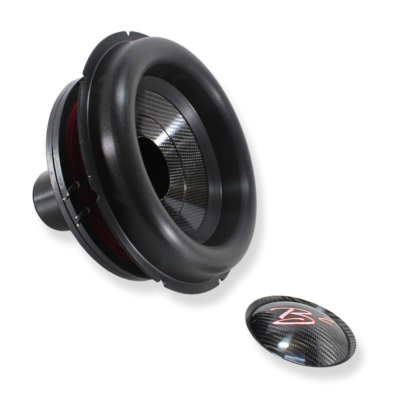 B2 Audio RageXL 12" Re-cone Kit Drop 1-Ohm 3" Coil Carbon Fiber