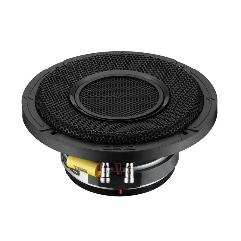 DS18 6.5" Hybrid Slim Speaker w/ 1" Driver Horn 300W Peak 4-Ohm PRO-HY6.4MSL