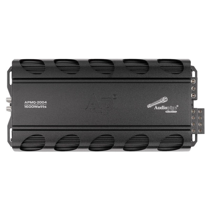 Audiopipe 1600W Full Range 4 Ch Class-D Mini Car Audio Amplifier APMQ-2004