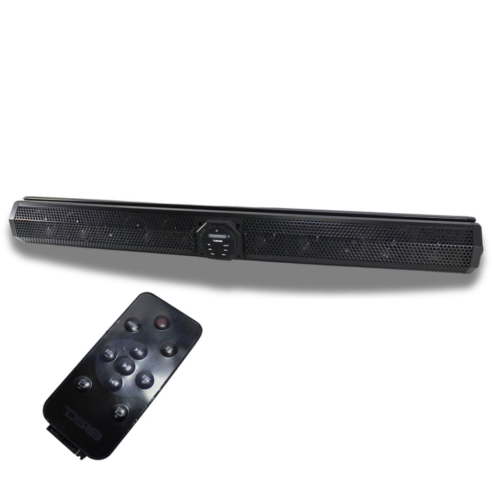 DS18 37" 1200 Watts Amplified Marine Sound Bar System With Bluetooth OPEN BOX