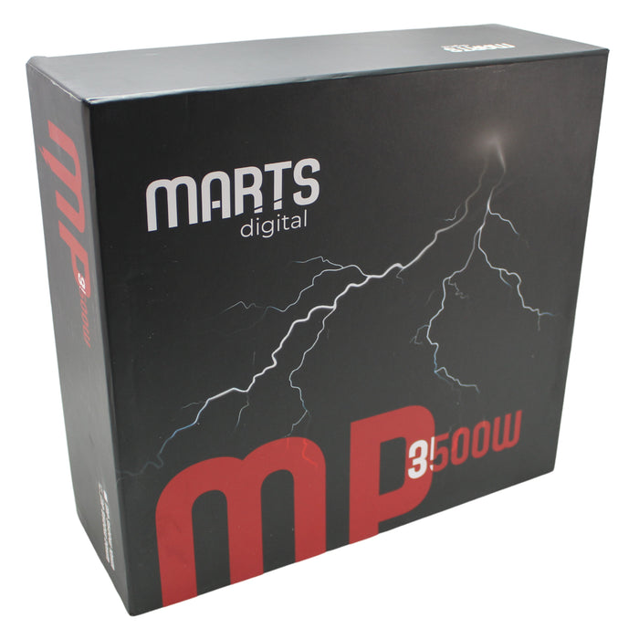 Marts Digital Premium Monoblock Amplifier 3,500 Watts 2 Ohm Class D MP-3500-2