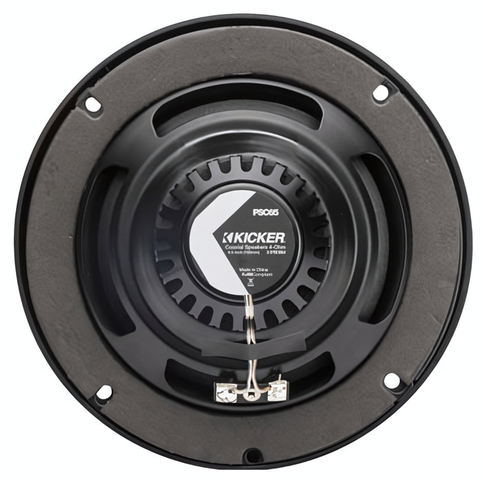 KICKER Pair of PS 6.5" 120W 4-Ohm Coaxial Motorcycle Speakers 51PSC654