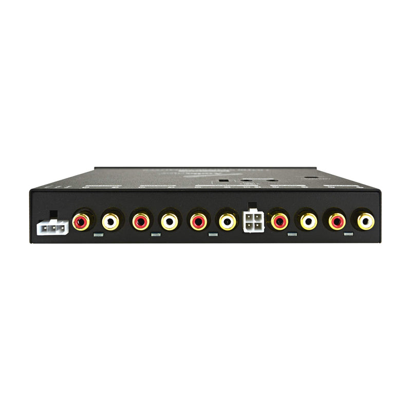 Audiopipe 7 Band 9V Half-Din Line Driver Graphic Equalizer with Hi/Lo EQ-710HL