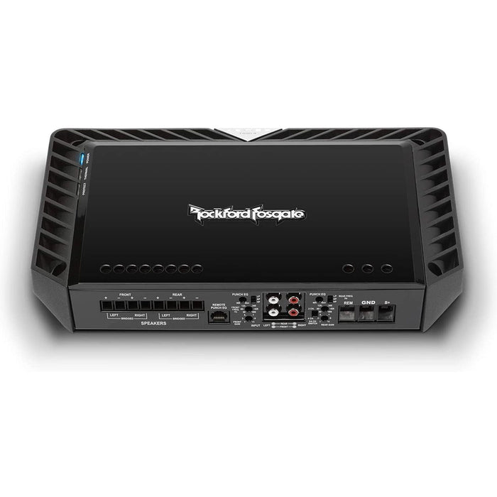 Rockford Fosgate 400 Watt 4 Channel Bridgeable Class A/B Amplifier Power T400-4