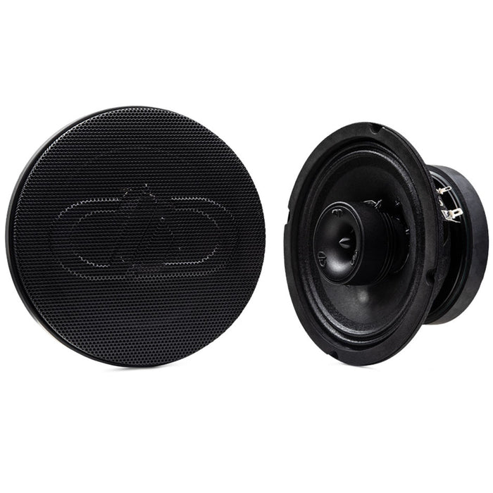 DD Audio Pair of 6.5" 150 Watts RMS 2 Ohm Coaxial Speakers VO-X6.5-S2