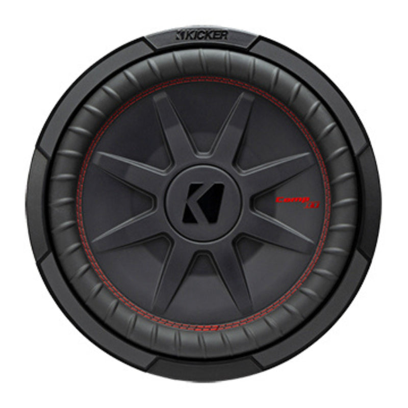 Kicker COMP RT Series 12" Dual 2 Ohm 500 Watt RMS Subwoofer - 48CWRT122