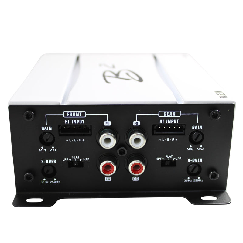 B2 Audio Audio System Combo RAGE800.4 Amp w/2 RIOT6P Speaker Sets