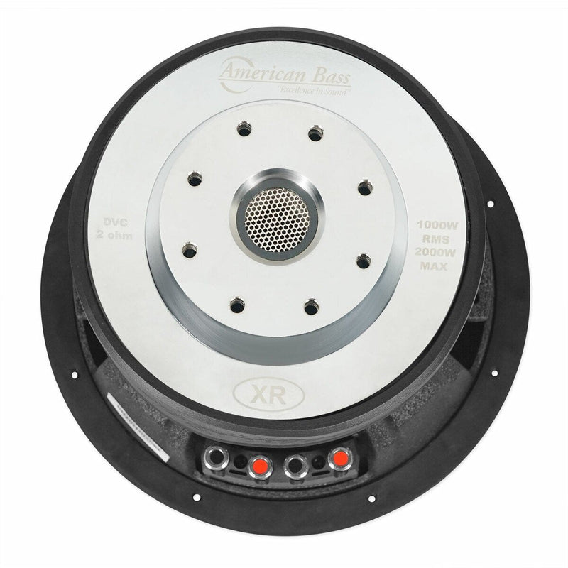 American Bass 10" Dual Voice Coil 2 Ohm 2000 Watts Subwoofer XR-10D2