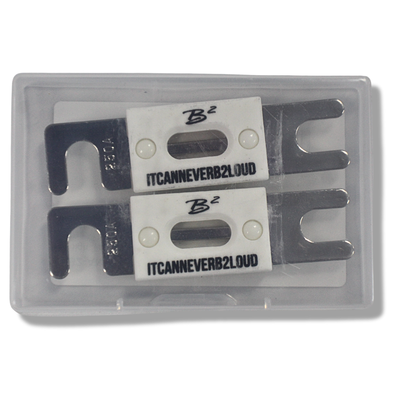 B2 Audio 250A High Temperature Ceramic Fuse Pair B2-ANL-250