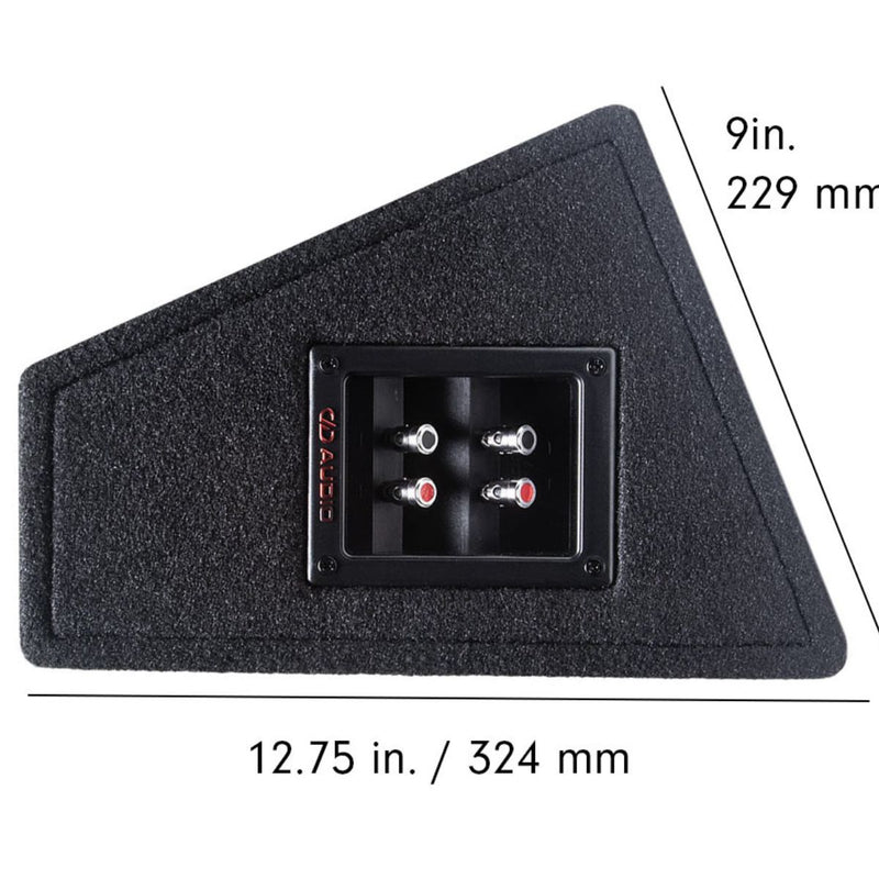 600W RMS Dual 2-Ohm LE-VO-MX206.4 Voice Optimized 6.5" Loaded Plank DD Audio