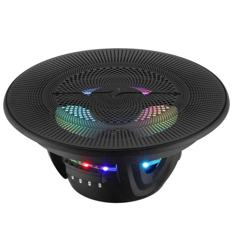 8" 175 W RMS 4-Ohm Marine Coaxial Speakers w Digital LED Ring NXL-LXY8 (Pair)