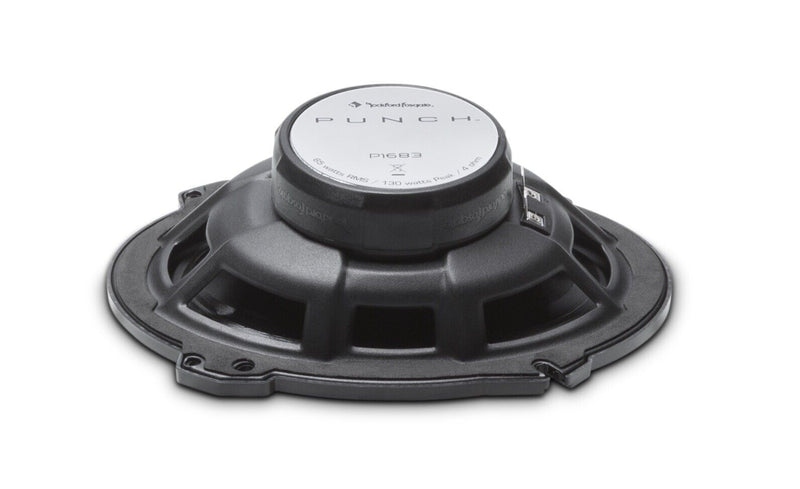 Rockford Fosgate Pair of Punch 6x8" 65 Watt RMS 4-Ohm Full Range 3-Way Speakers