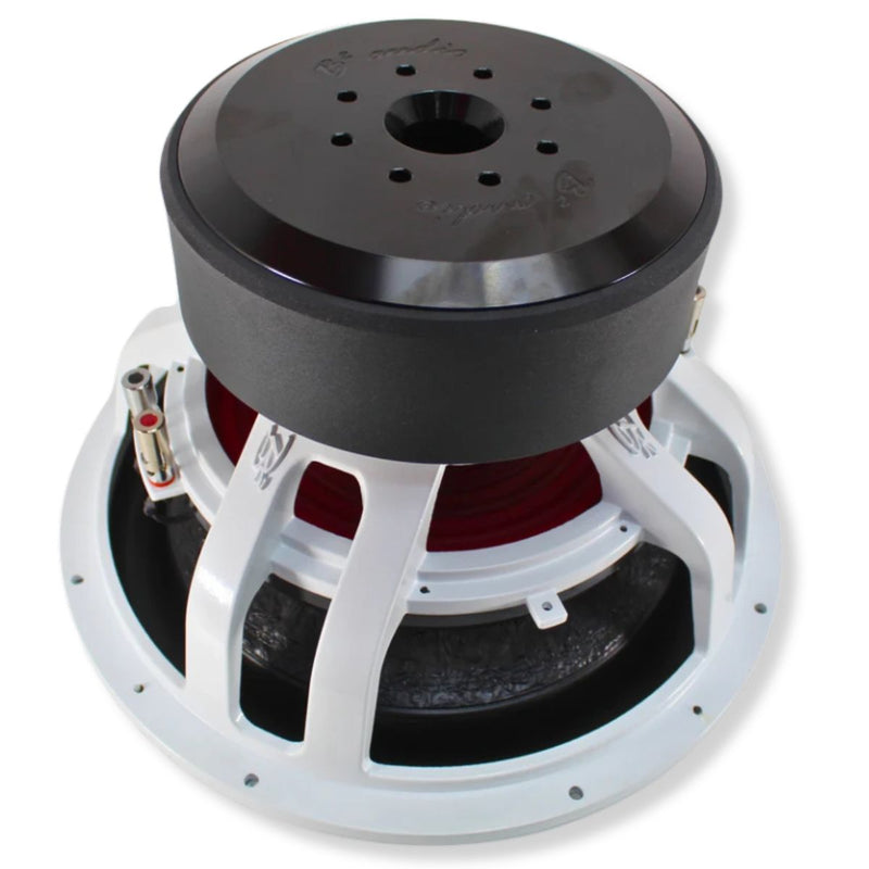 B2 Audio RAGE15-D2-V3 15" 2000W RMS Subwoofer with RAGE 2300.2 Amp