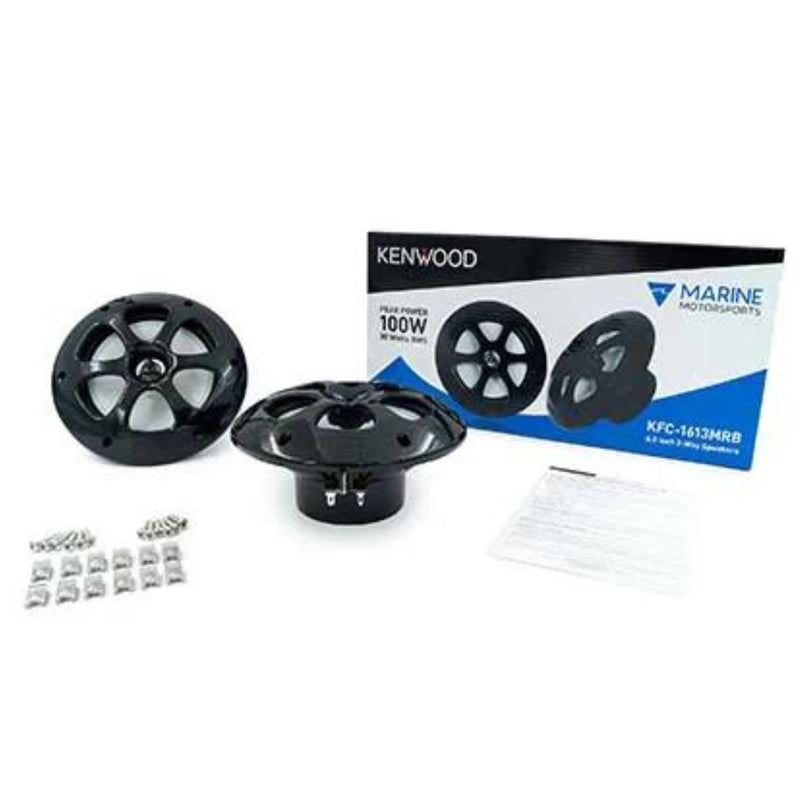 Kenwood Digital Media Receiver /w Bluetooth & 6.5" Marine/Motorsports Speakers