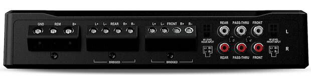 Rockford Fosgate Prime 500W 4-Channel Full Range Class D Amplifier +Install Kit