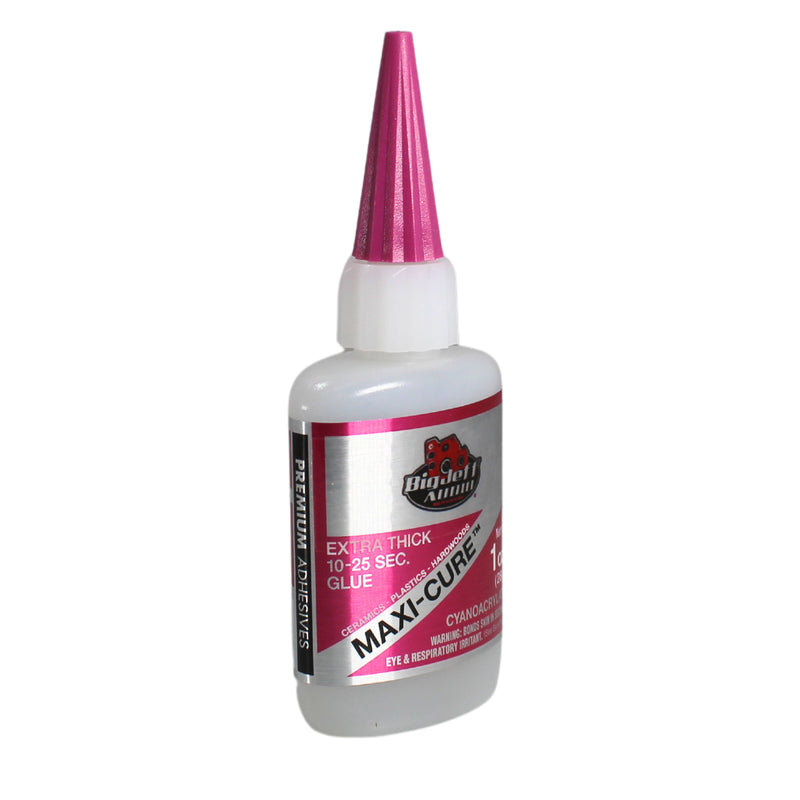 Big Jeff Audio 1/2 - 8 oz Maxi-Cure Extra-Thick CA Glue - High-Strength Adhesive