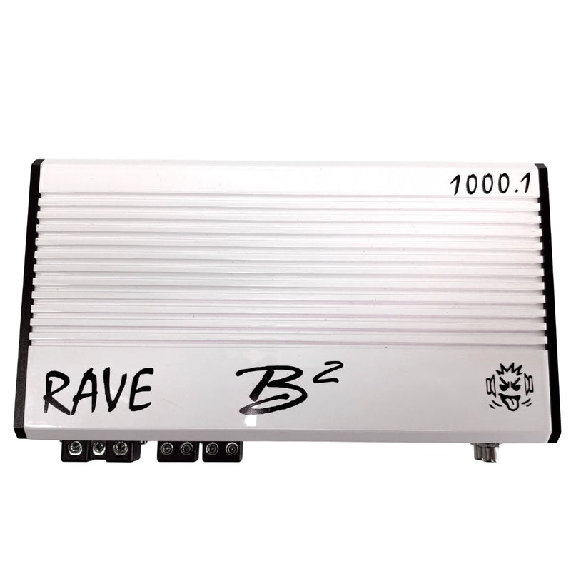 RAVE Series 1000 Watt RMS 1 Ohms Monoblock Class-D Car Audio Amplifier
