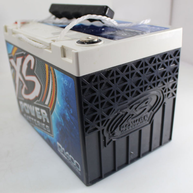 XS Power 14V AGM 2400 Max Amps 56 Ah Car Audio Battery D1400 OPEN BOX