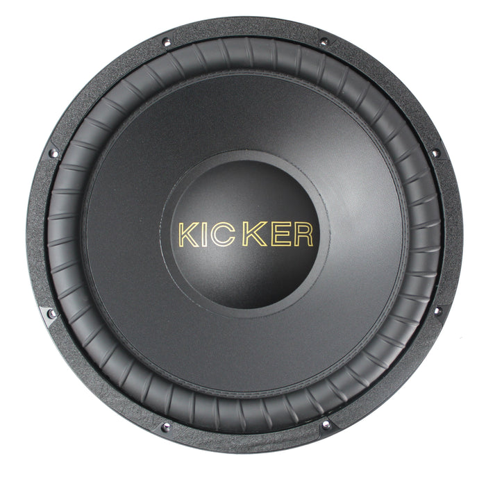 Kicker 50th Competition GOLD Edition 15 Inch Subwoofer Dual 4 Ohm VC 1600W Peak
