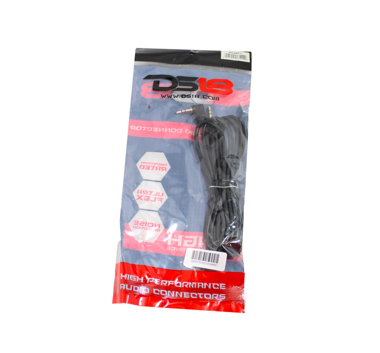 DS18 MP3AUX6FT 6 Foot Ultra Flex High Performance Aux to RCA Cable