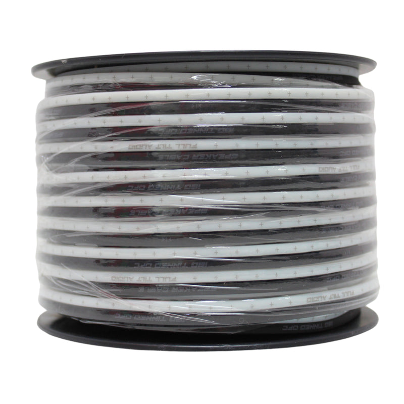 Full Tilt Audio 16 GA Tinned OFC Speaker Wire White/Black Lot Cut By The Foot