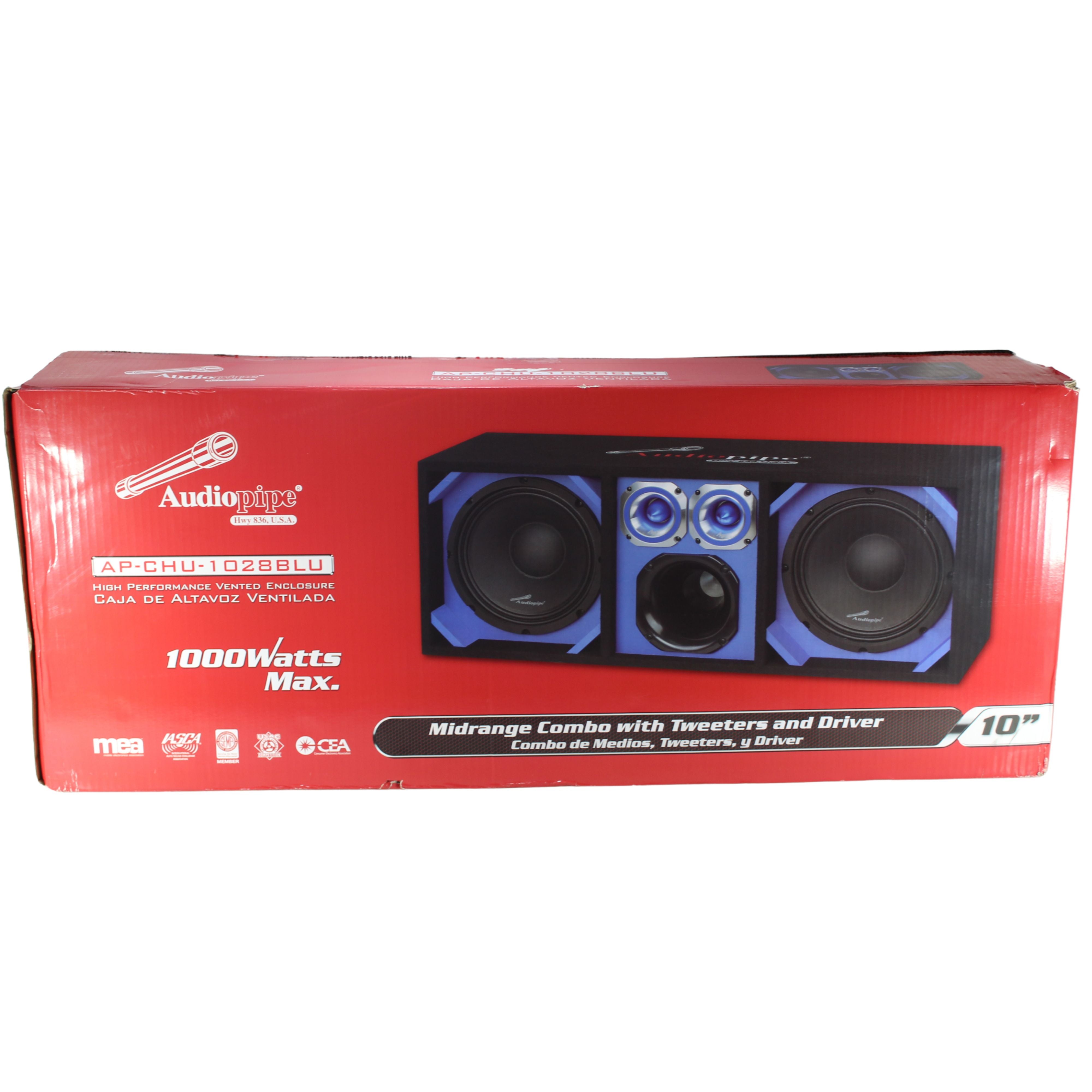 Audiopipe CHU-1028BLU | Dual 10