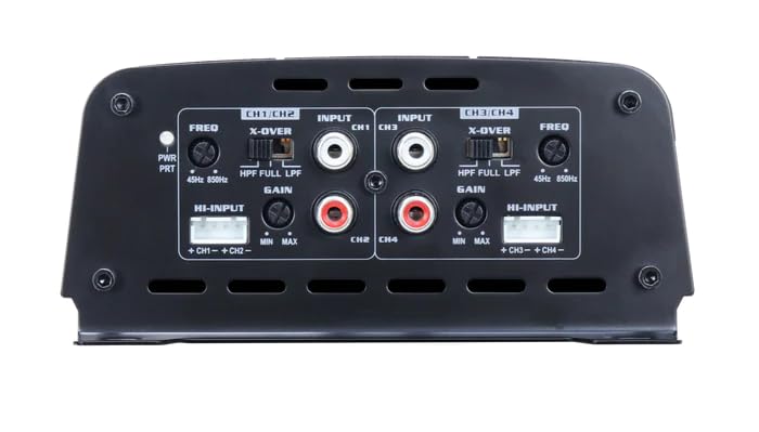 Audiopipe Mini Motorcycle 4 Channel 1120W Class D Full Range Amplifier APMOX-4200