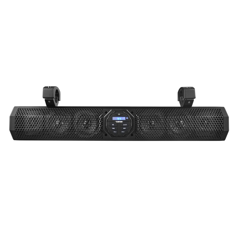24" 100 Watt RMS 4-Ohm Water-Resistant Amplified Class A/B Sound Bar System