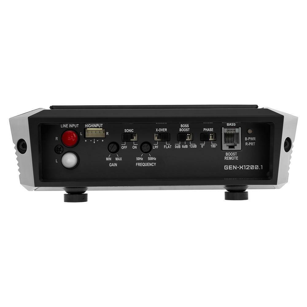 DS18 Full Range Class AB 1 Channel Car Amplifier 1200W GEN-X1200.1