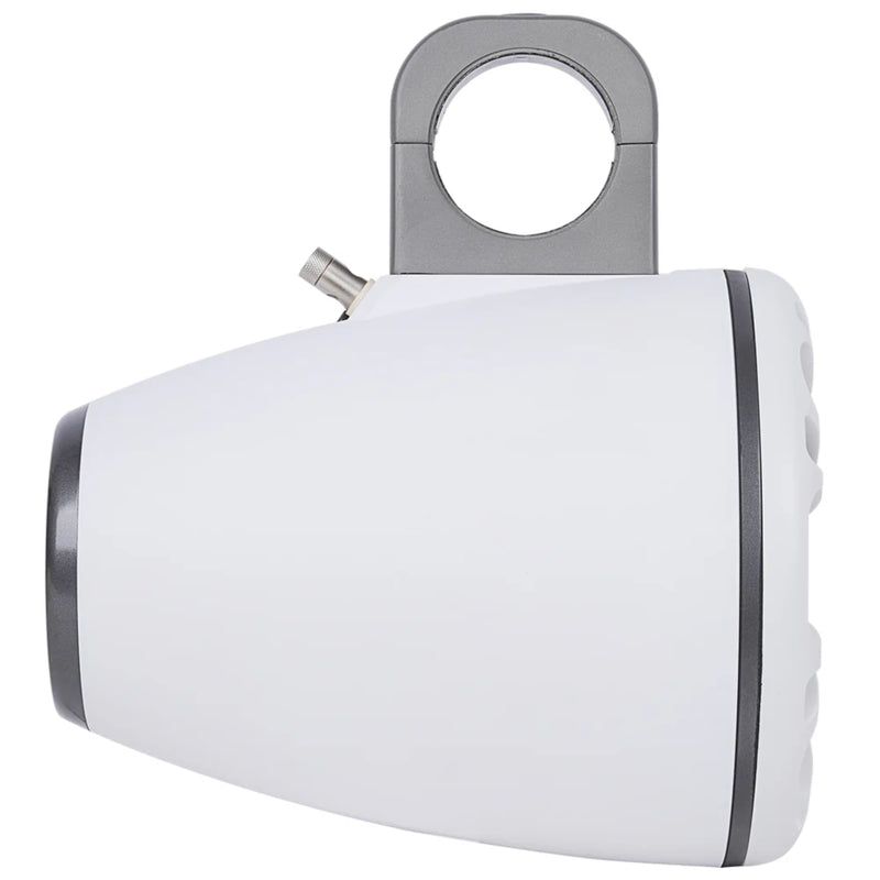 AudioPipe Pair of White 8" 125 W RMS 4-Ohm Weatherproof Marine Tower Speakers