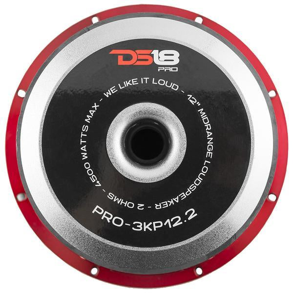 DS18 PRO-3KP12.2 12" Pro Loudspeaker 2 Ohm 4500W Car Audio Speaker