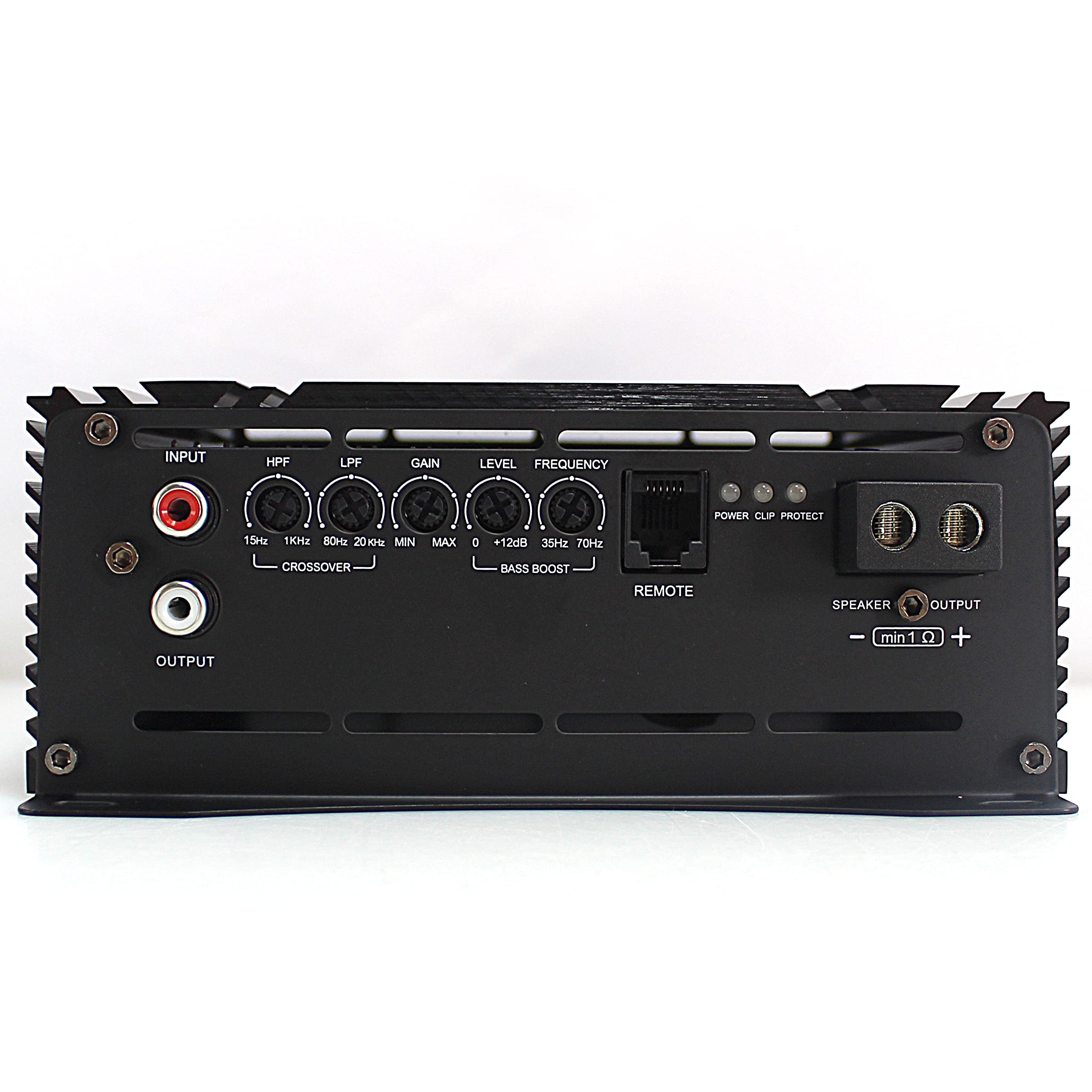 Deaf Bonce Monoblock Amplifier Class D 1600W /w Bass Knob & Clip