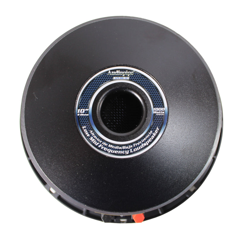 10"  500W RMS 8-Ohm 3" Voice Coil Audiopipe APLMB Series Loudspeaker