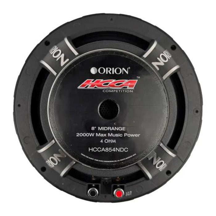 8" 500 Watts RMS 4-Ohm Neodymium Midrange Car Audio Speaker Orion HCCA Series