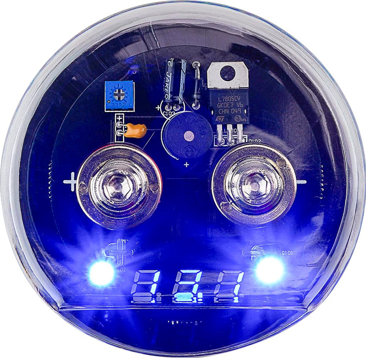 Audiopipe 3.5 Farad Capacitor w/ Digital Display & Status Indicator ACAP-D3500