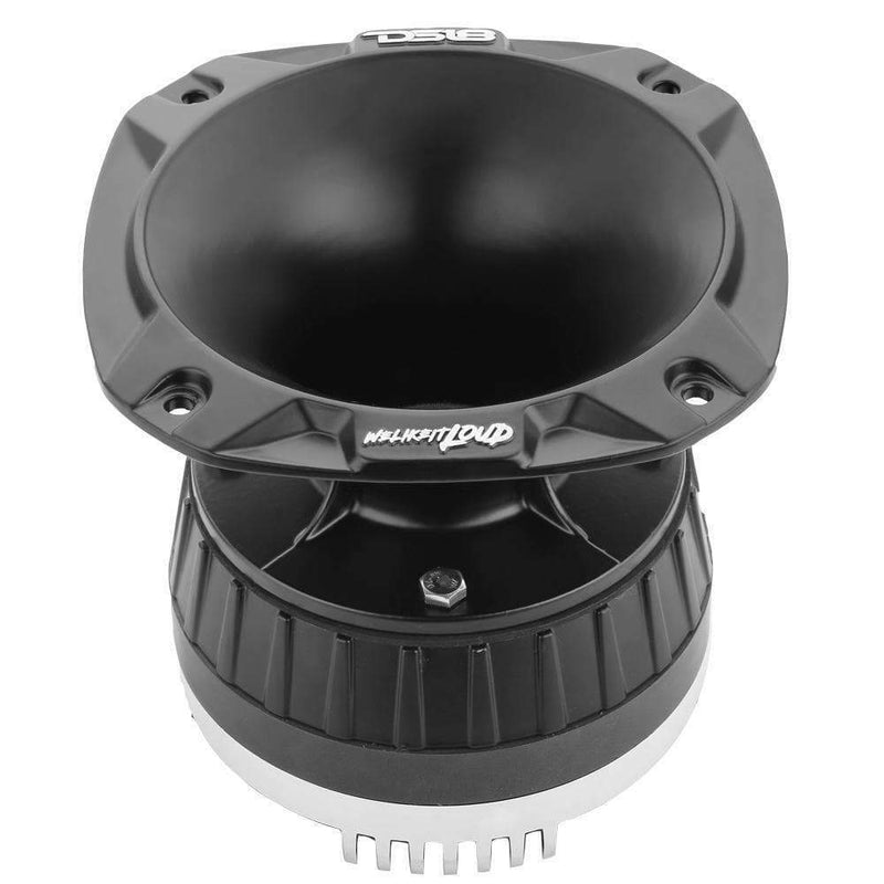 DS18 2" 320W 8 Ohm Titanium Compression Driver & Aluminum Short Horn Kit DKH1XS