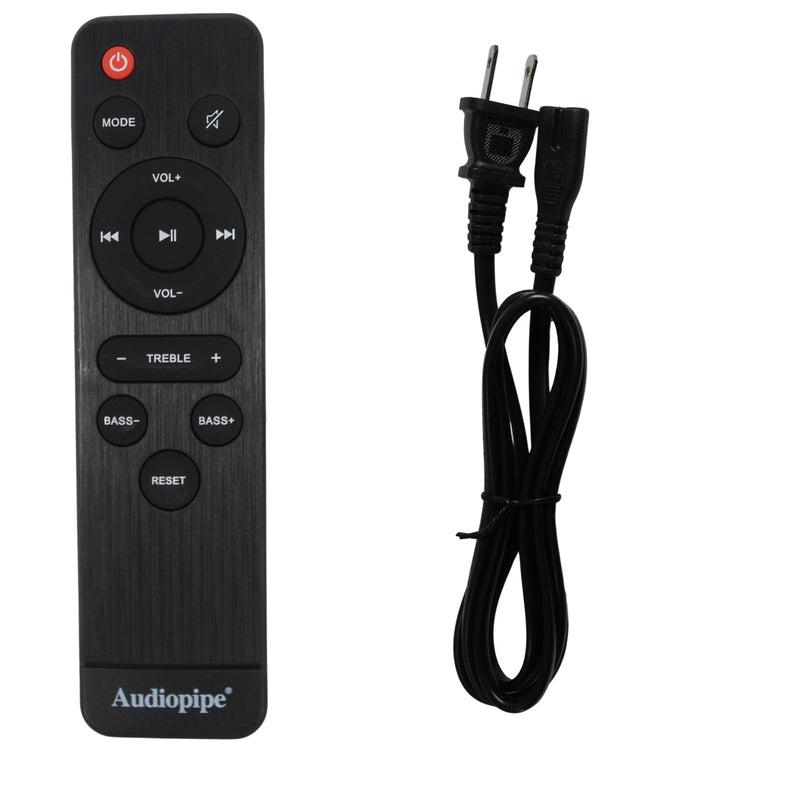 Audiopipe Mini 200W 2 Channel BT/MS/AUX/Coaxial/Optical Bookshelf Amplifier