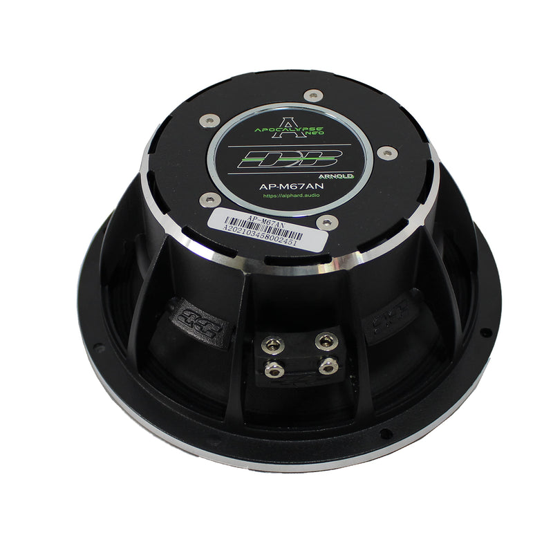 Deaf Bonce Pair of 6.5" Midrange Speakers 300W 4 ohm Apocalypse Series AP-M67AN