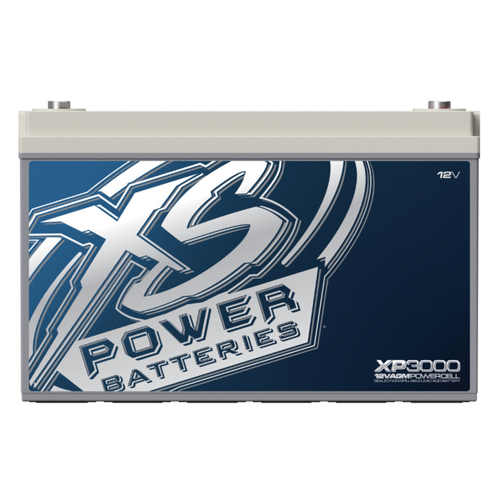 XS Power 12 Volt BCI Group 31 120 Amp Hours AGM Secondary Battery XP3000