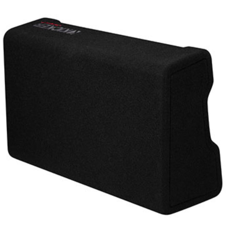 10" 375 Watt RMS 2 Ohm Down-Firing Car Audio Subwoofer Enclosure Kicker CompVT