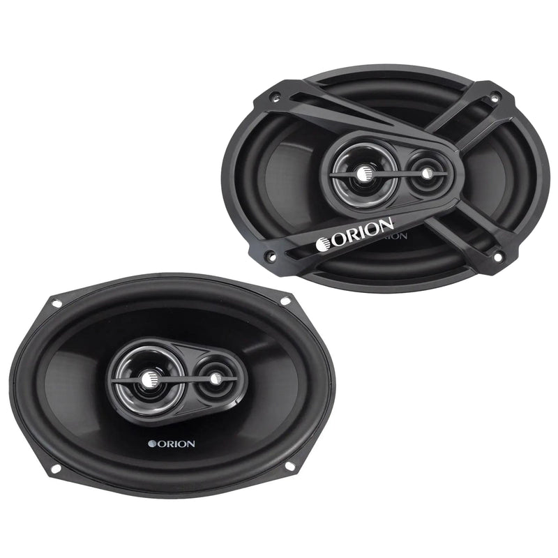 One Pair of 6.5" 4-Ohm & One Pair of 6x9" 4-ohm Speakers w/ Bluetooth Car Radio
