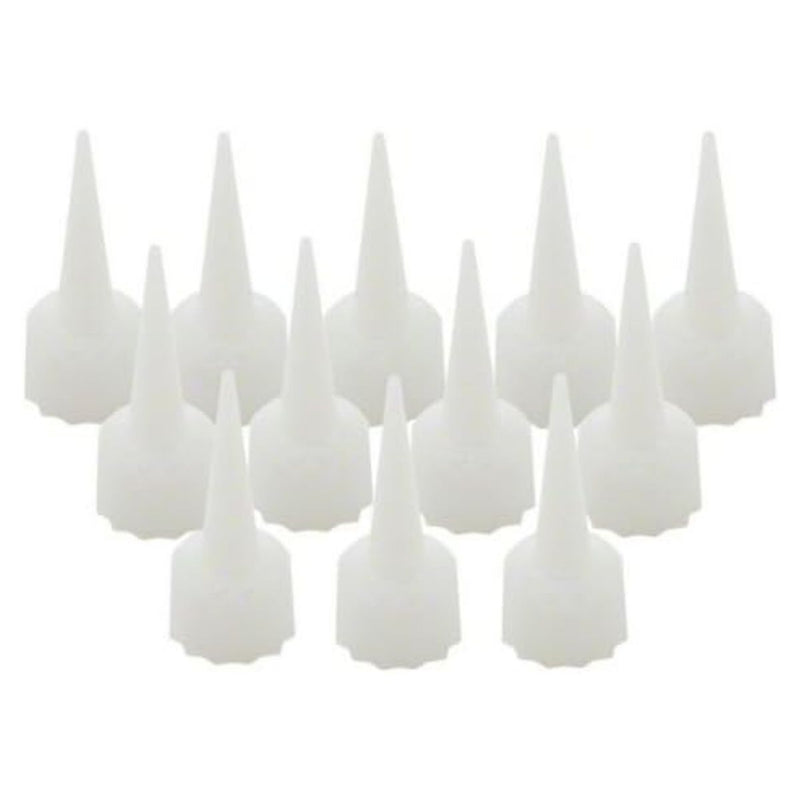 Spare Glue Bottle Caps / Tips For all 1/2, 1 and 2oz BSI CA Bottles 12 pack