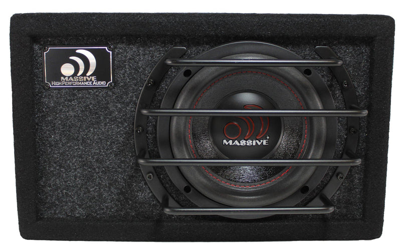 Massive Audio BT12 12" 600 Watt 2 Ohm Loaded Subwoofer Ported Enclosure