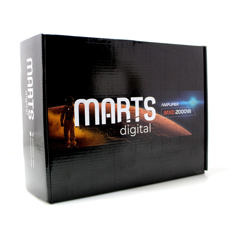 Marts Digital Monoblock Amplifier Full Range Class D 2000 Watts 1 ohm MXD-2000-1