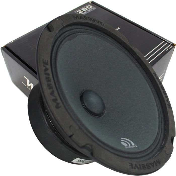 Massive Audio Pro Closed Back 6.5" 70W 8-Ohm RMS Mid-Range Speaker OPEN BOX